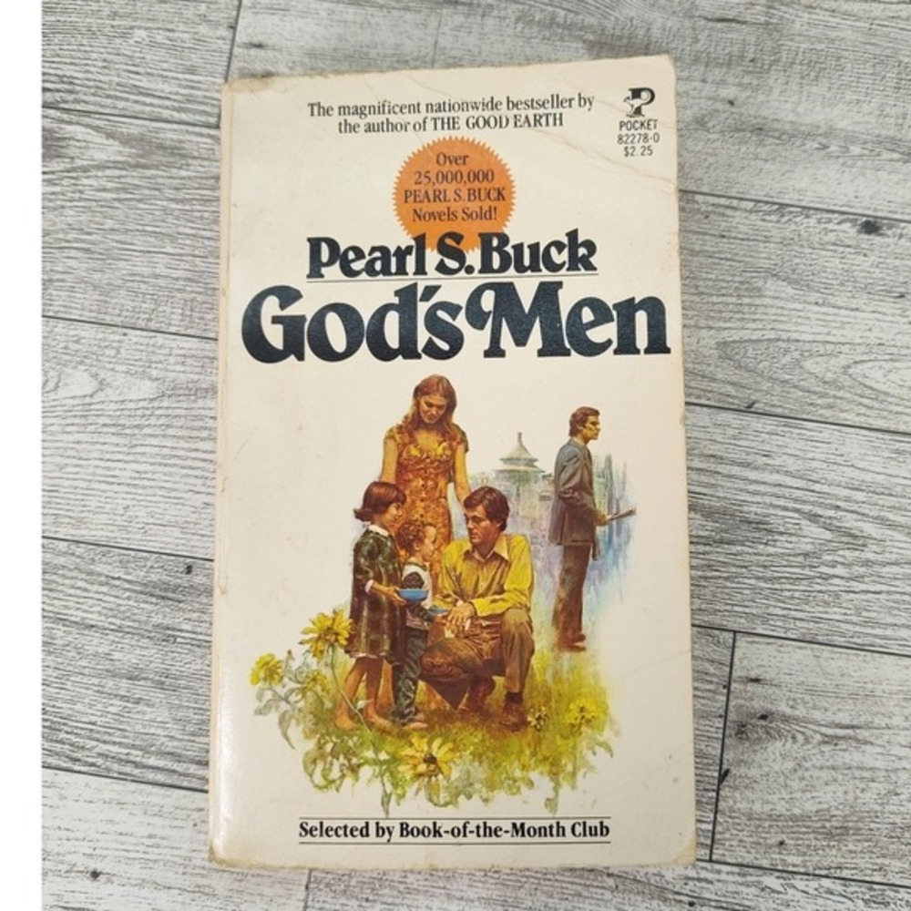 God's‎ Men by Pearl S Buck Pocket Books Paperback Historical Fiction Classic